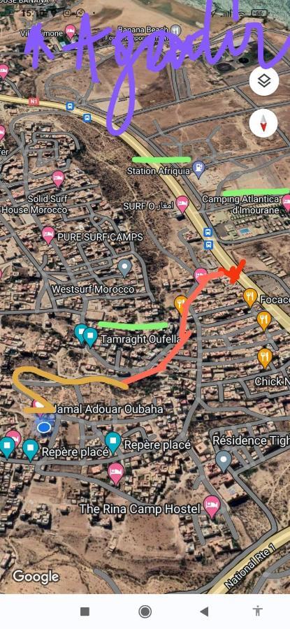 Appart Oubaha Tamrakht Taghazout Agadir Zewnętrze zdjęcie